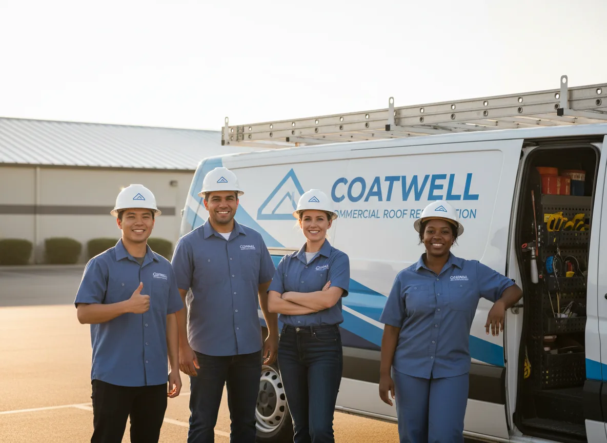 Commercial roof coating company in Cromona, KY